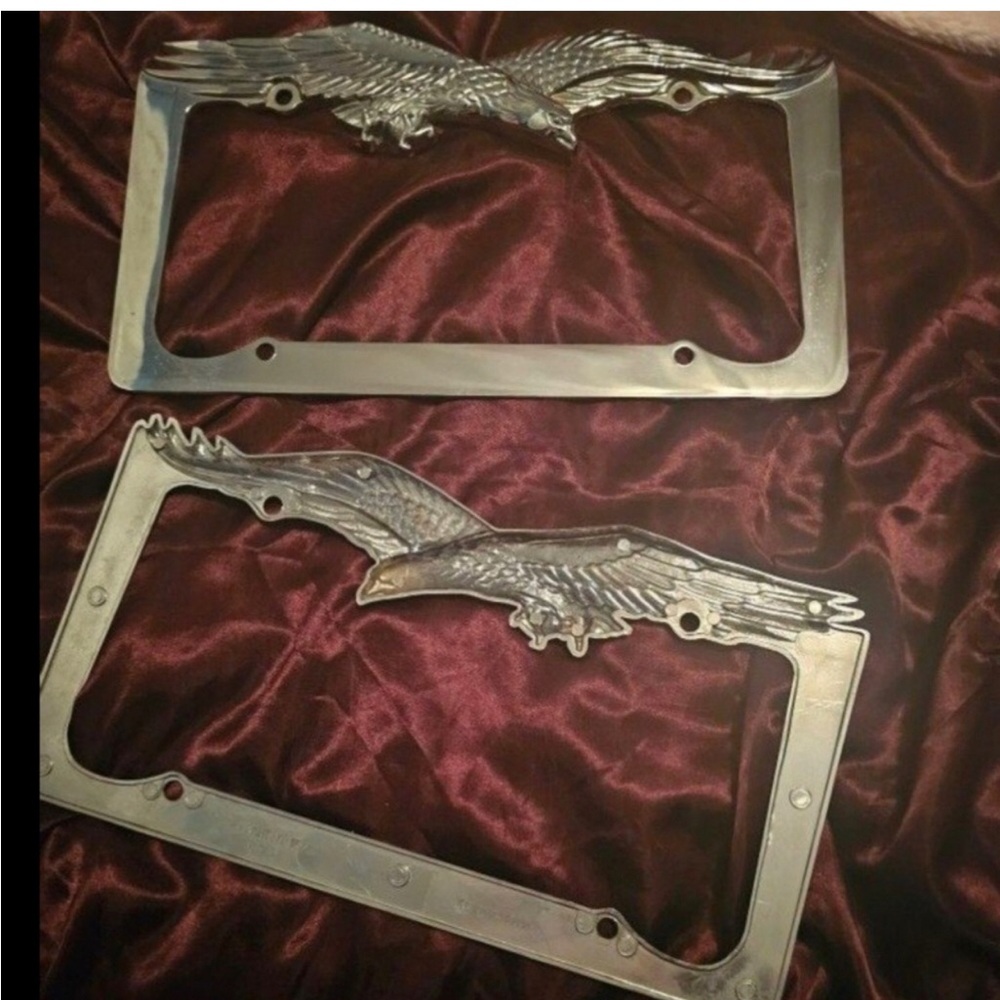 Silver Eagle License Plate Frames - image 2